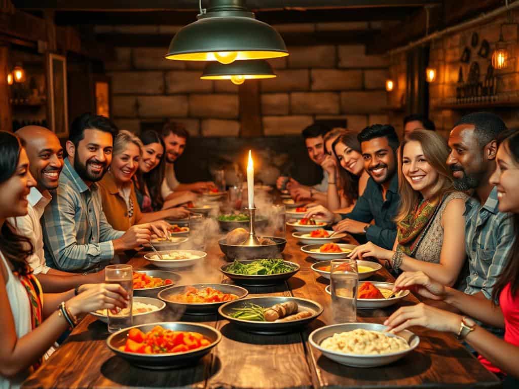 cultural bonding through food
