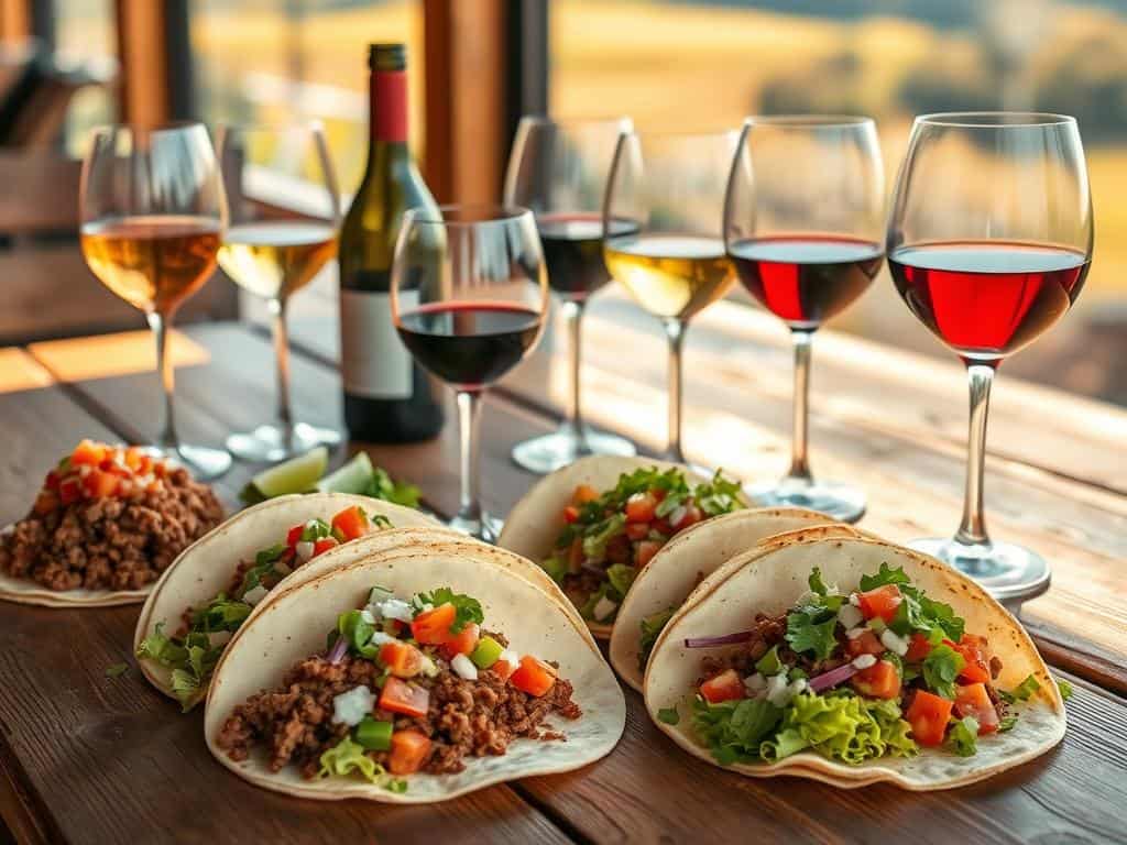 Wine with Mexican food