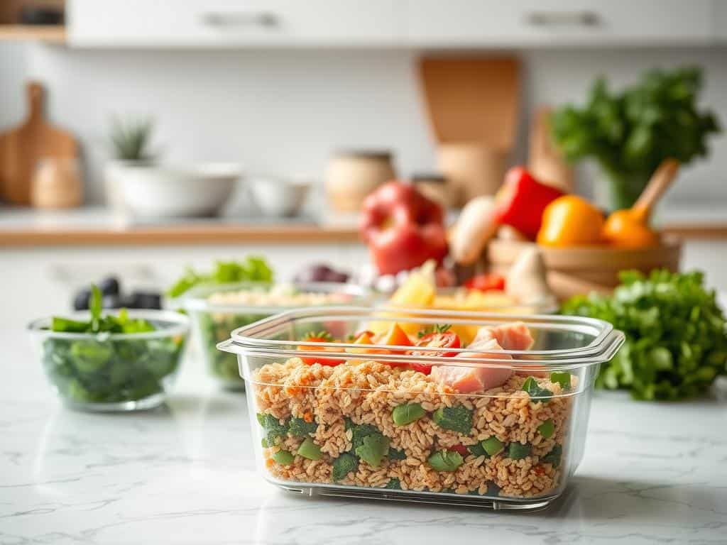 Healthy meal prep