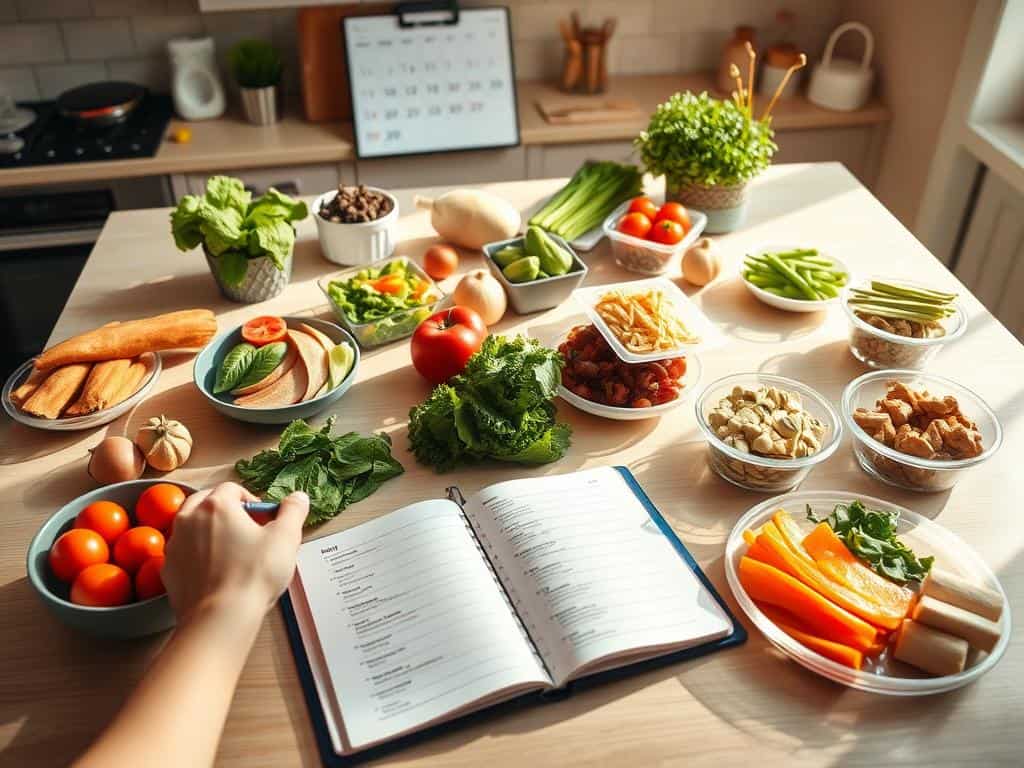 Planning your menu for meal prep