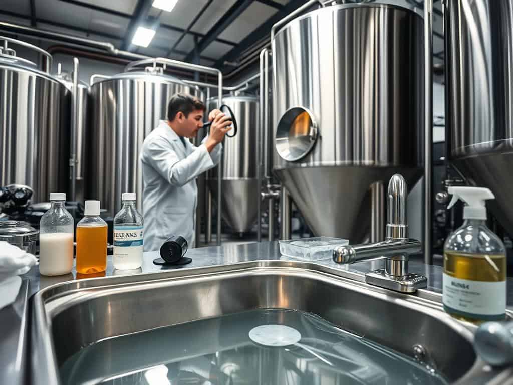 sanitation in winemaking