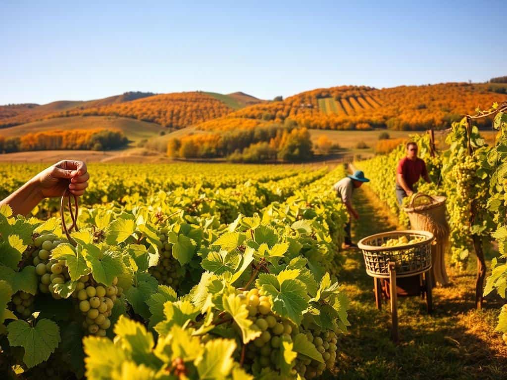 Grape harvesting