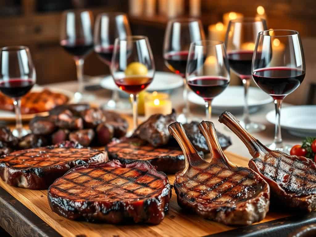 Pairing wine with meats