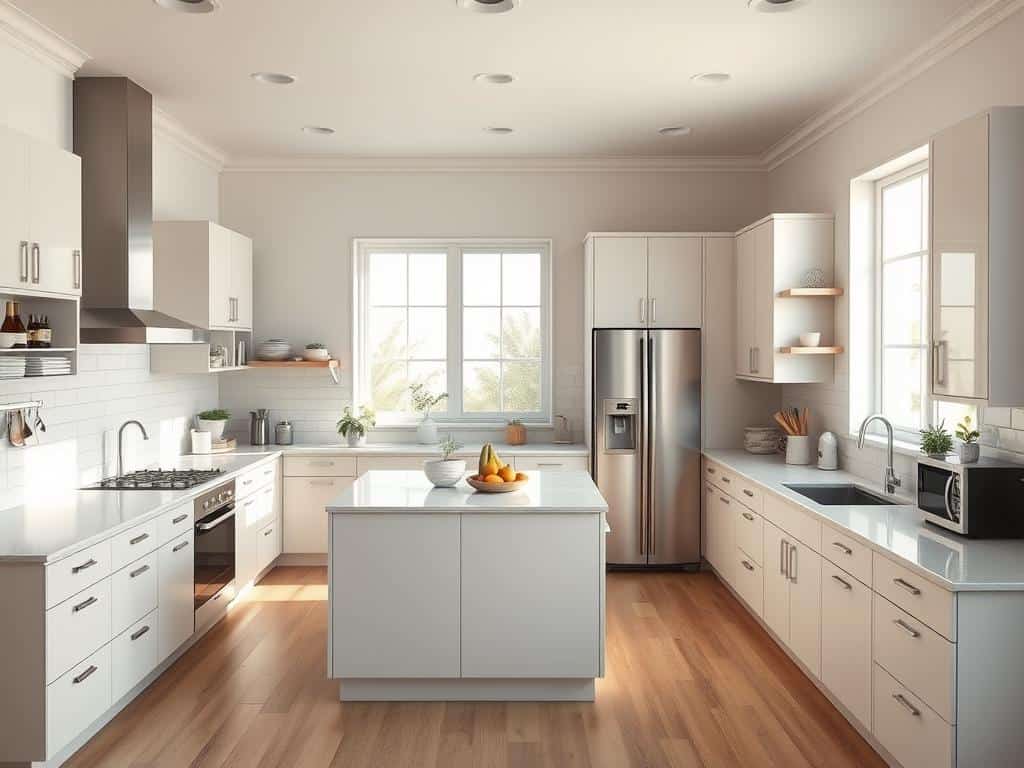 kitchen layout and flow