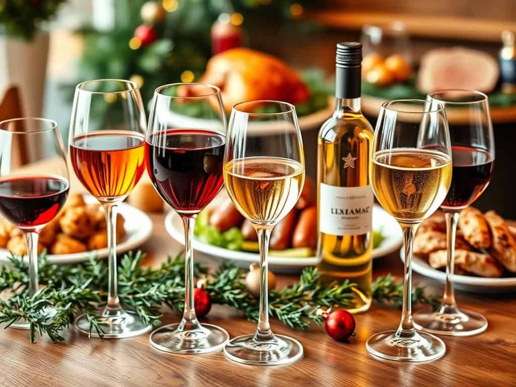 wine pairings for Christmas meals