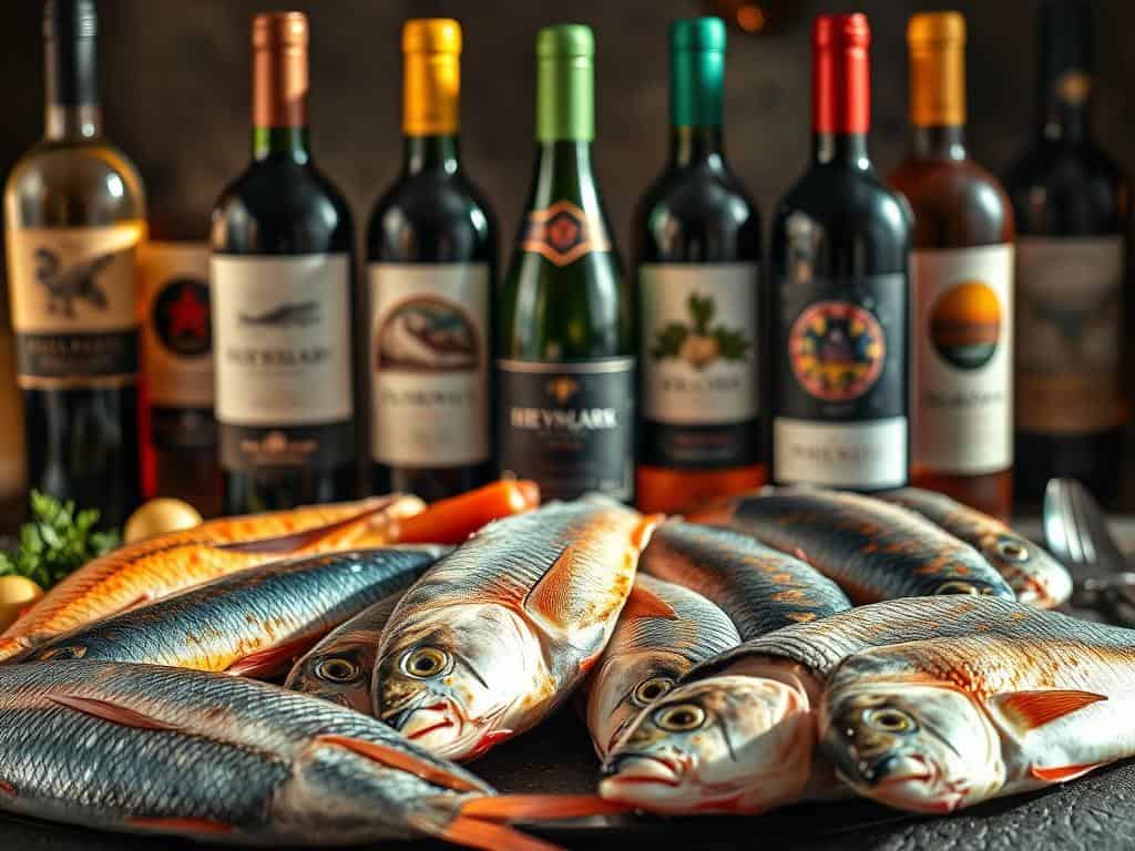 fish types and wine recommendations