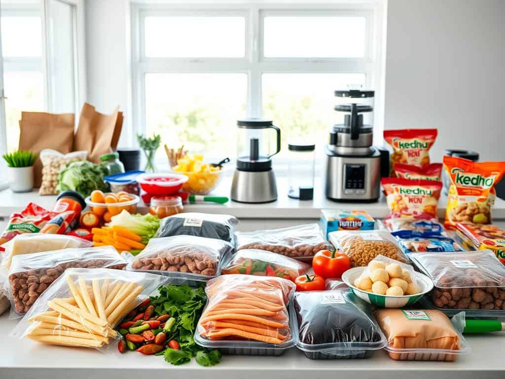 frozen and prepared foods