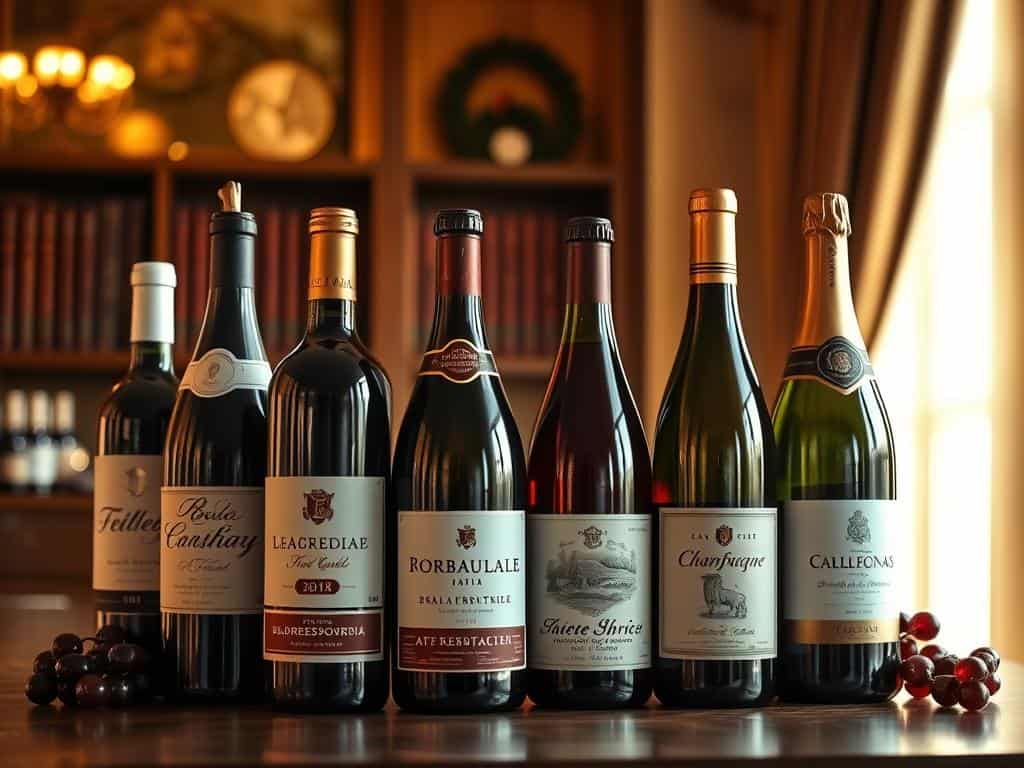 Fine reds Champagne Burgundy Bordeaux