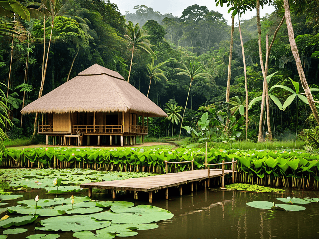 Eco lodges in nature