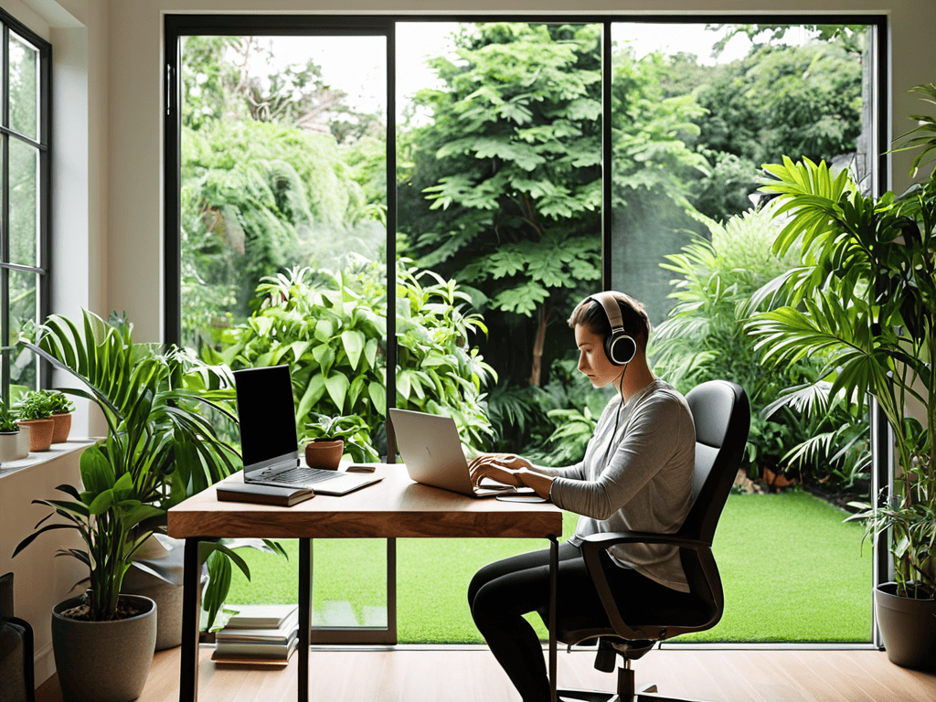 Working remotely focused