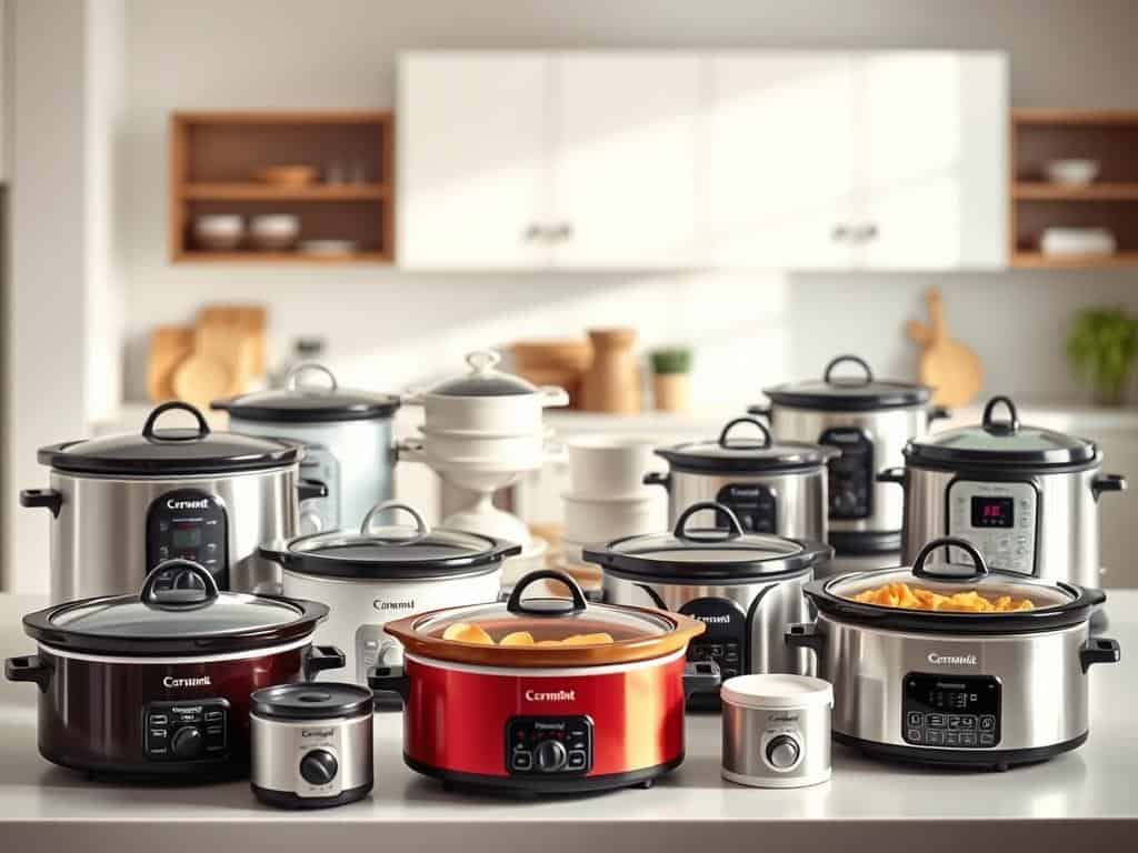 different slow cooker models
