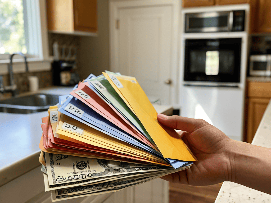 Cash Envelope System savings