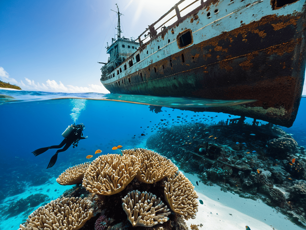 Wreck Diving Chuuk Lagoon underwater