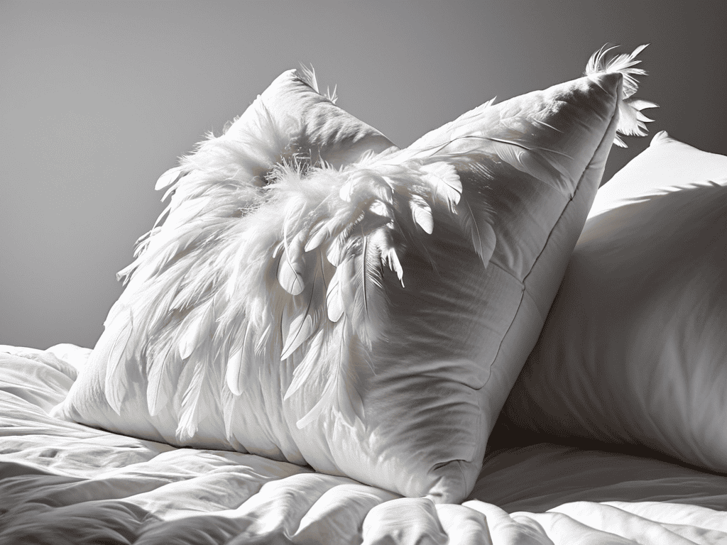 Plumping pillows to perfection