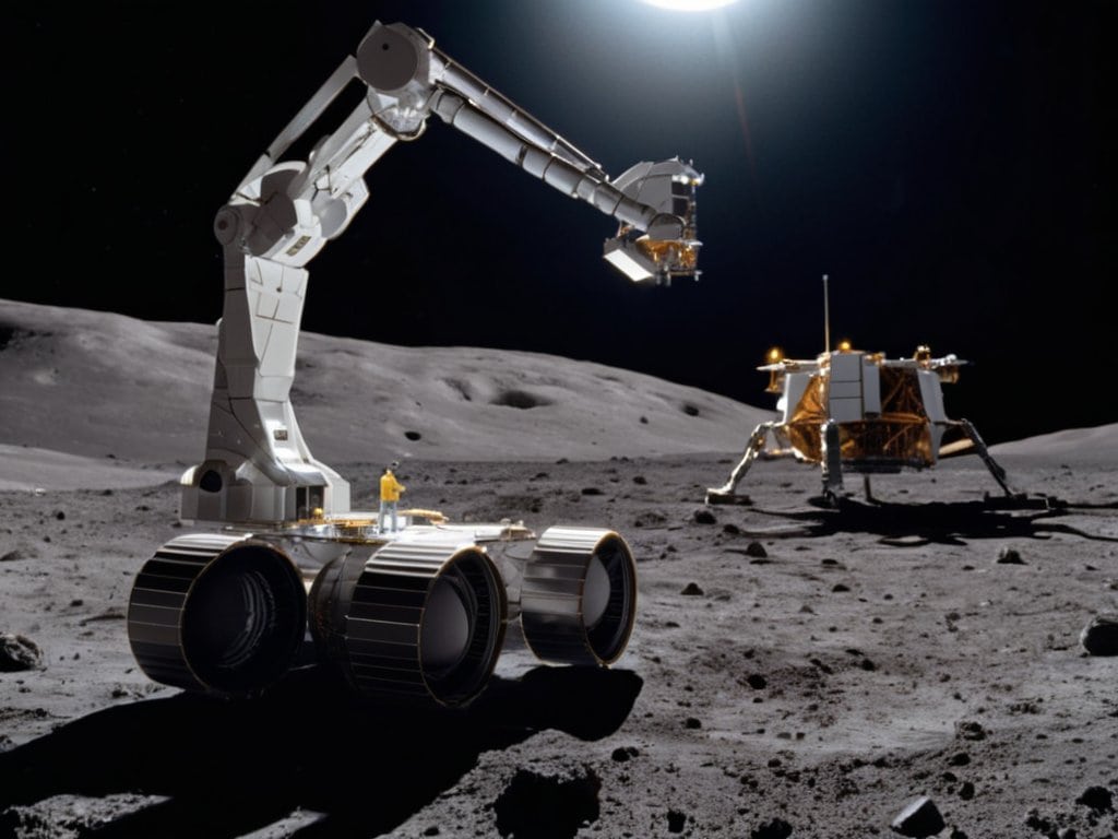 Lunar Regolith Construction