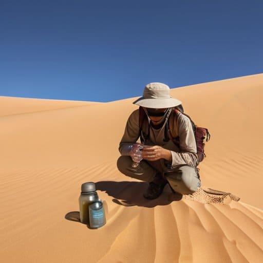 Scorching dunes, Desert survival skills for tourists