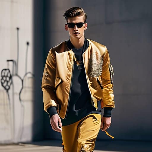 Streetwear crossover in luxury runway fashion