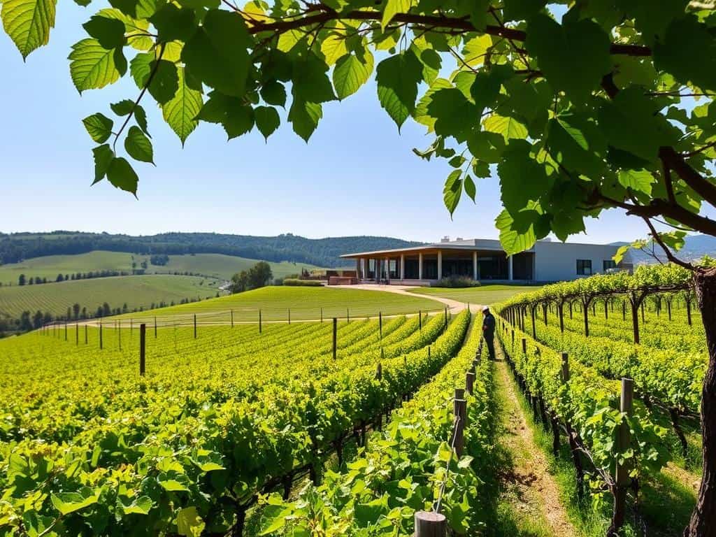 Sustainable viticulture practices in wine industry
