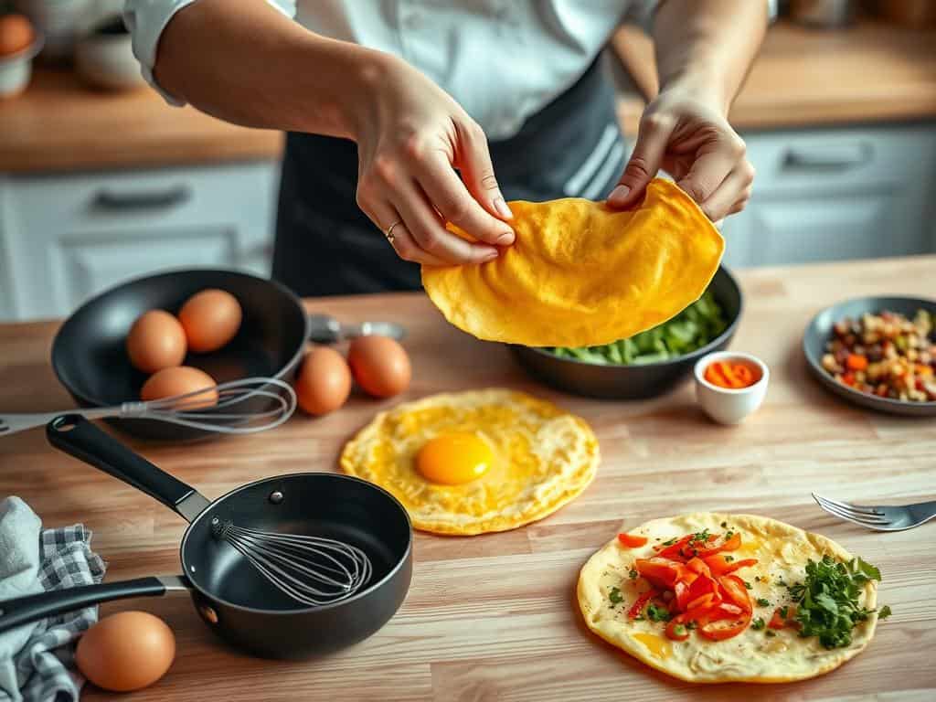 cooking techniques for omelets