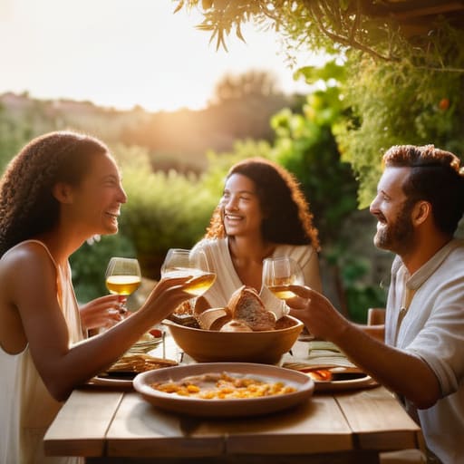 How shared meals build friendships through connection.