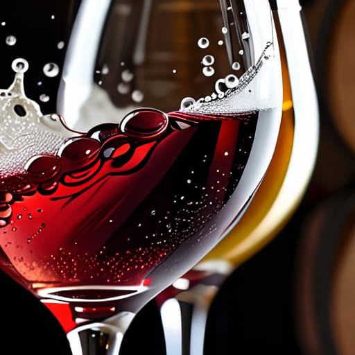 Differences between red and white wine.